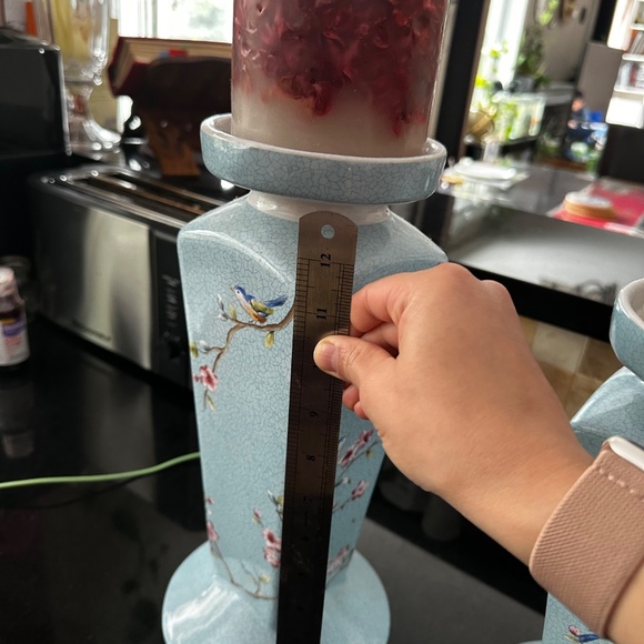 Beautiful and unique stone ware candle stands - Picture 4 of 5